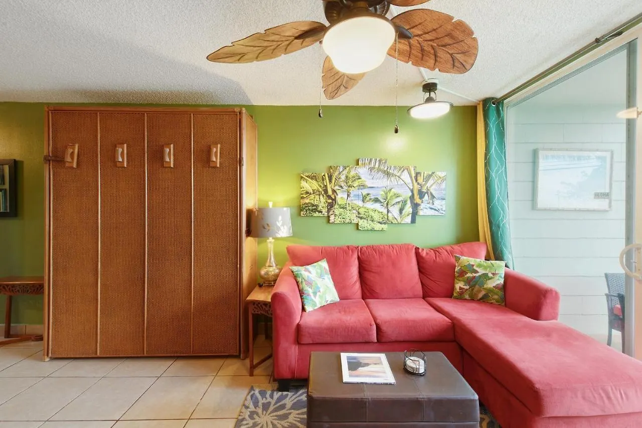 Outstanding Oceanfront Studio - Kona Islander Inn Condos Condo Kailua-Kona Apartamento